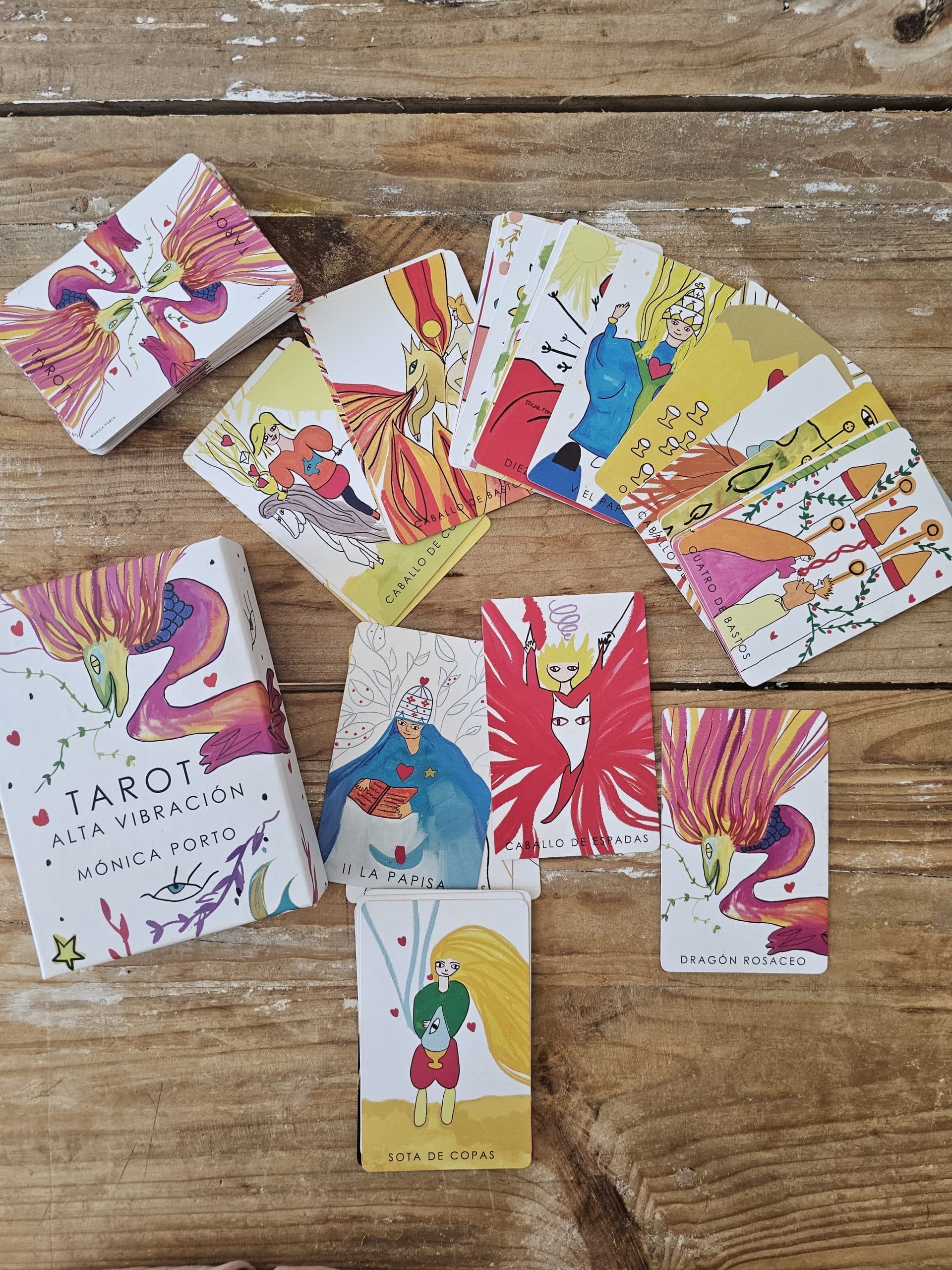 Tarot Alta vibración edición limitada ilustrada y creada (Mónica Porto) · 03