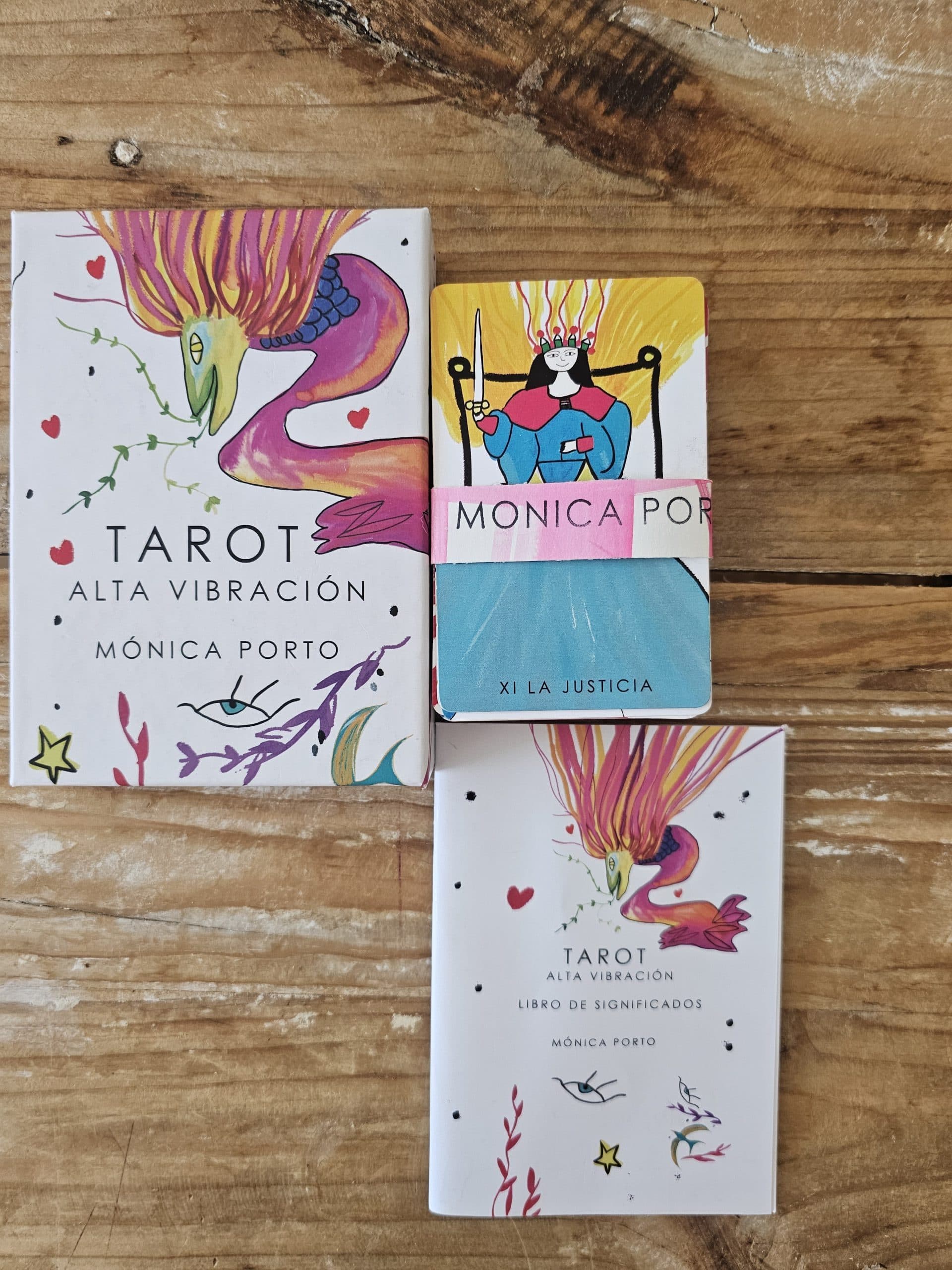 Tarot Alta vibración edición limitada ilustrada y creada (Mónica Porto) · 02
